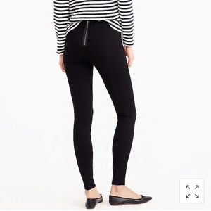 J. Crew Pixie Pant Leggings with Back Zipper